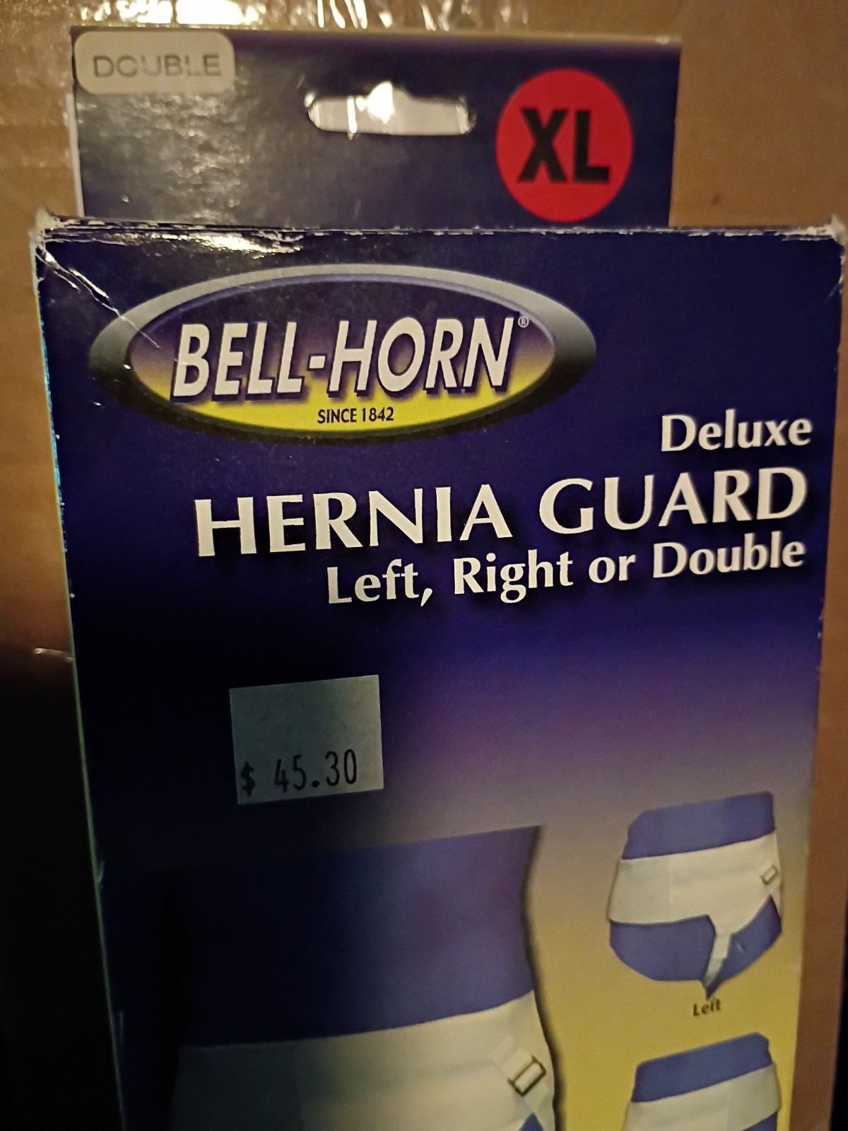 Bell-Horn Abdomen XL Hernia Guard Left, Right or Double X-Large