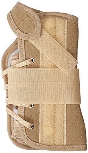 FLA Soft Fit Suede Finish Wrist Brace Black Left Hand X-Large Carpal Tunnel Synd