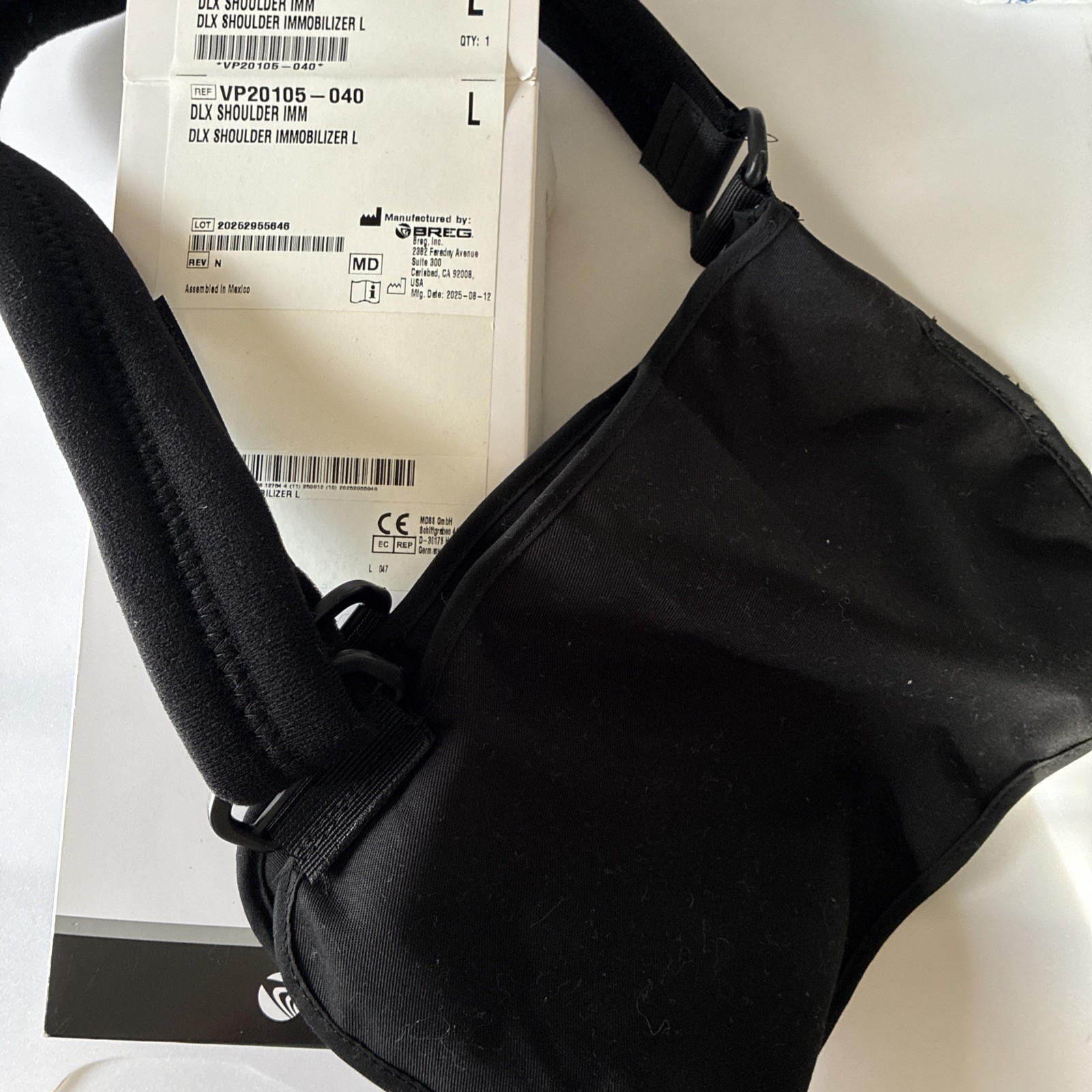 Breg-New VP 20104 Deluxe Shoulder Sling Size L