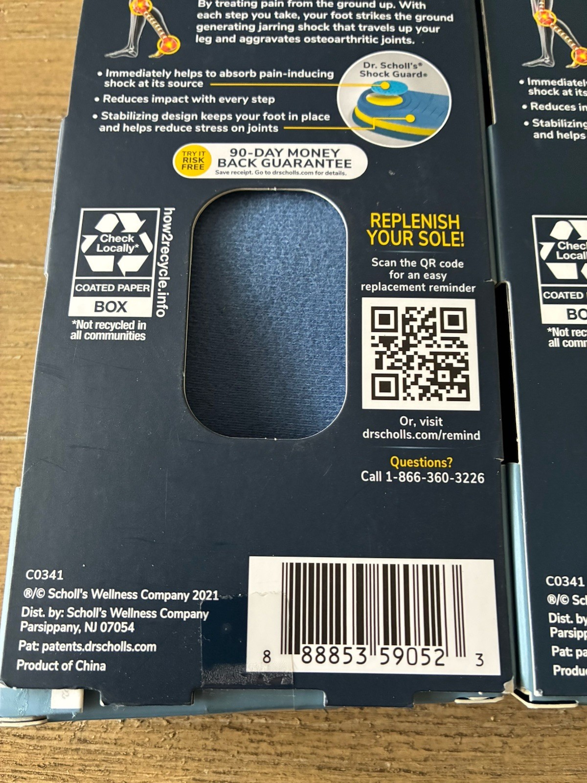 3 Pairs Dr. Scholl’s Women Orthotics For Arthritis Pain Relief Size 6 to 10 NEW