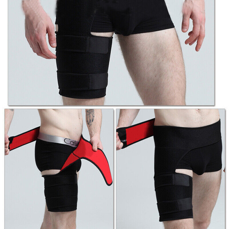 Hip Brace Compression Groin Support Wrap for Sciatica Pain Relief Thigh Recovery