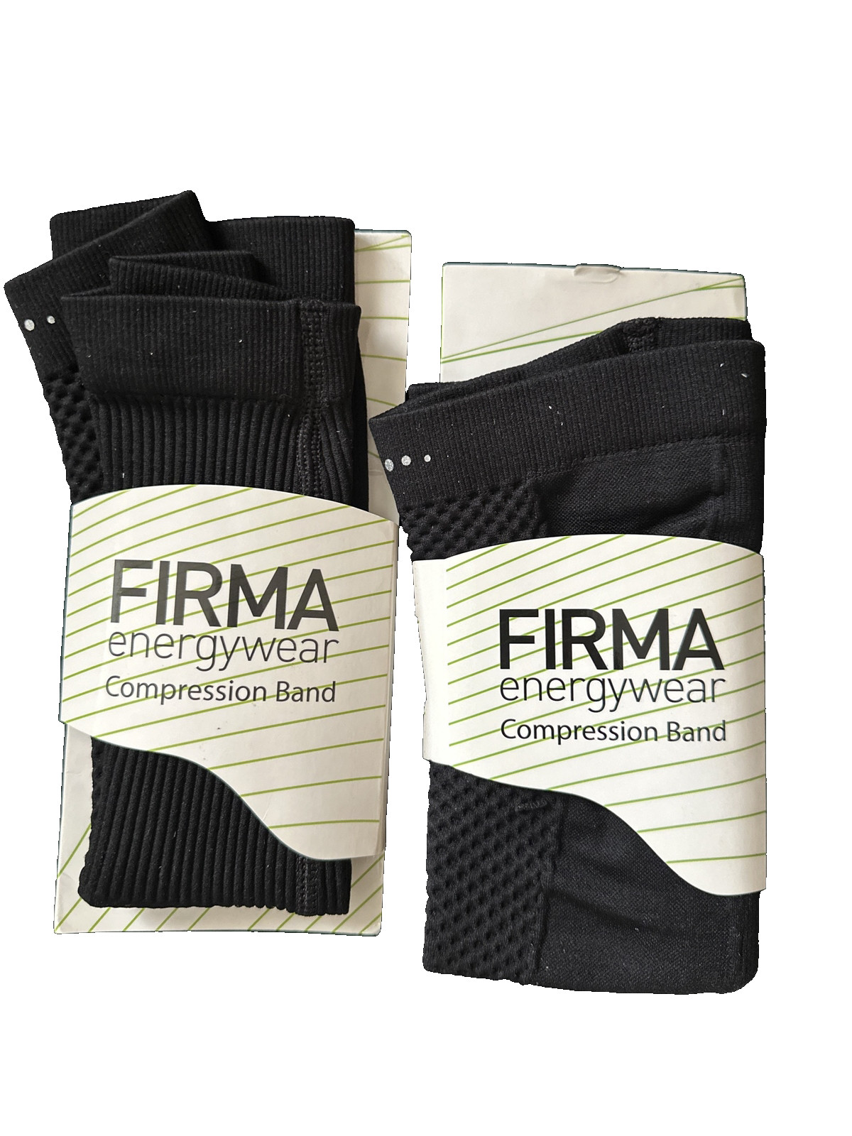 FIRMA Energywear Calf Compression Sleeve Band Pair Footless Support Unisex New L