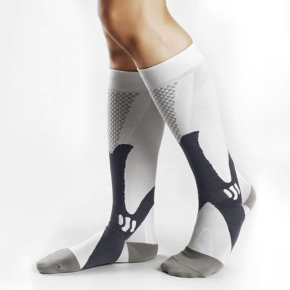 US-Medical Compression Socks Support Stockings Travel Flight Socks (20-30 mmHg)
