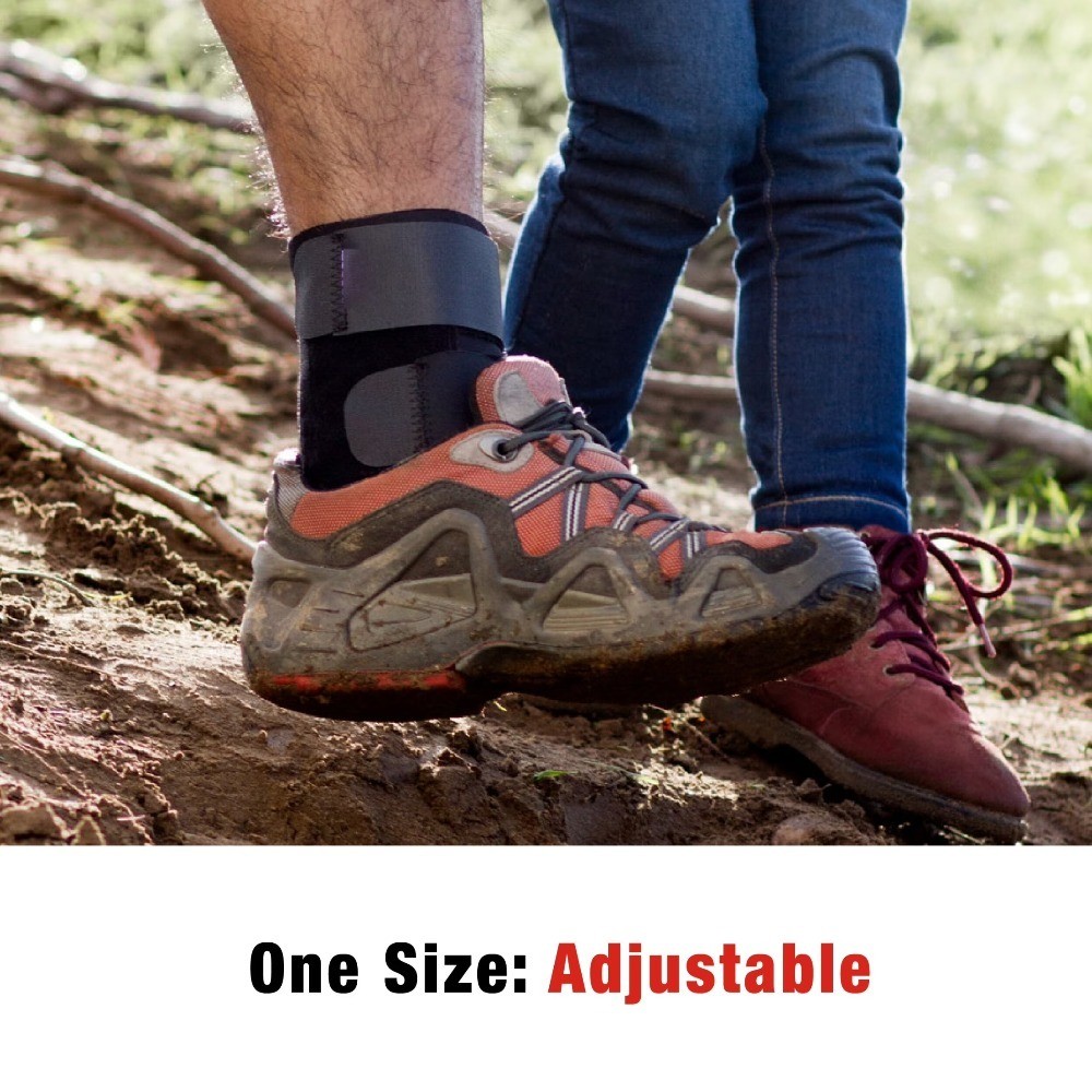 Deluxe Ankle Stabilizer, Adjustable Comfort Fit, 1 Size Fits Most