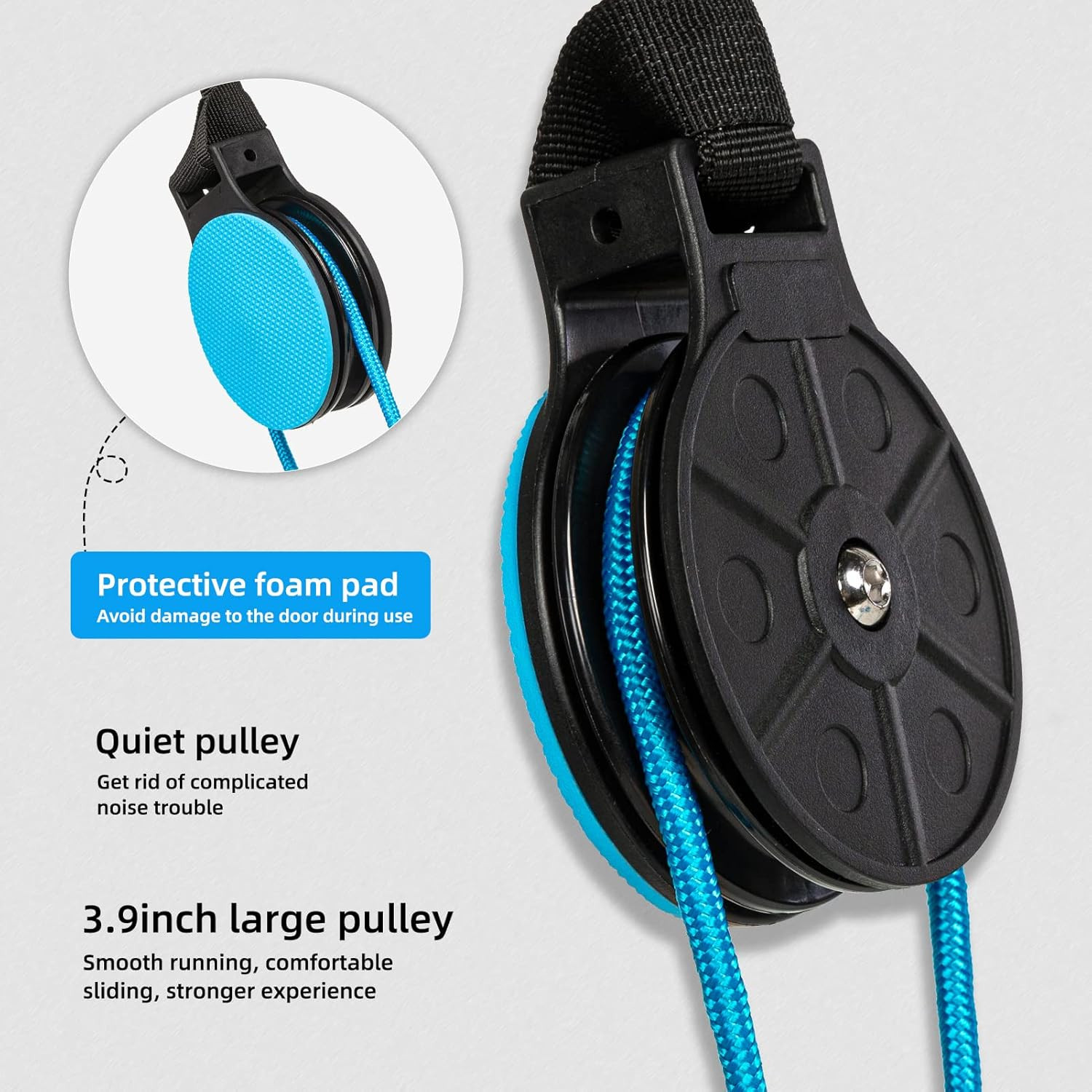 Shoulder Pulley for Physical Therapy,Over the Door Pulley Rehab Exerciser for Ro