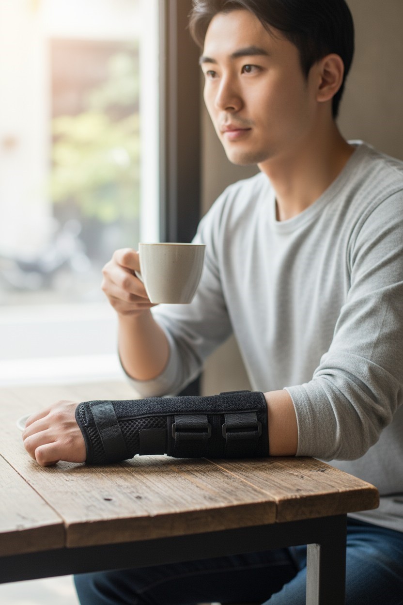 LTG PRO® Wrist Support Breathable Mesh Brace Splint Carpal Tunnel Sprain Strain
