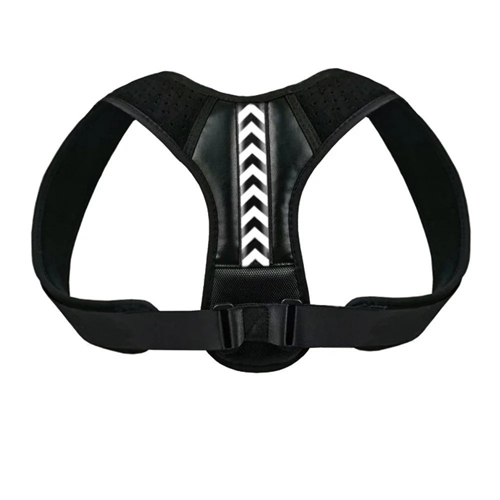 Shoulder Support Adjustable Back Pain Support Posture Corrector Brace Belt Strap