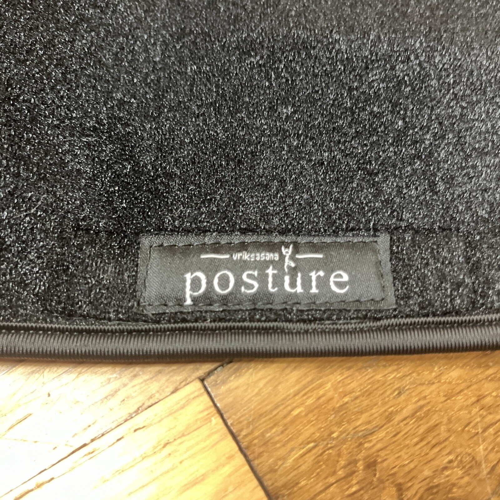 Vriksasana Posture Back Shoulders Brace Women Men Regular Black Unisex Adults