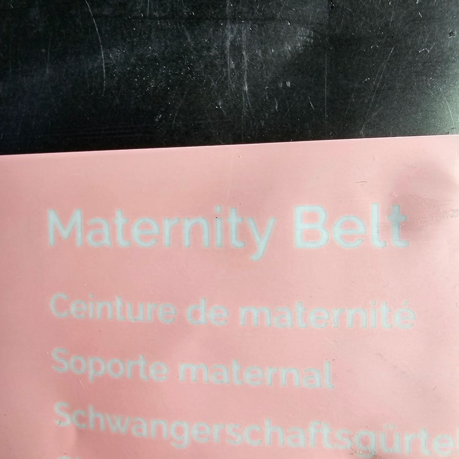 NeoTech Care NEW Maternity Support Belt NTC T007 Adjustable Size XL Black