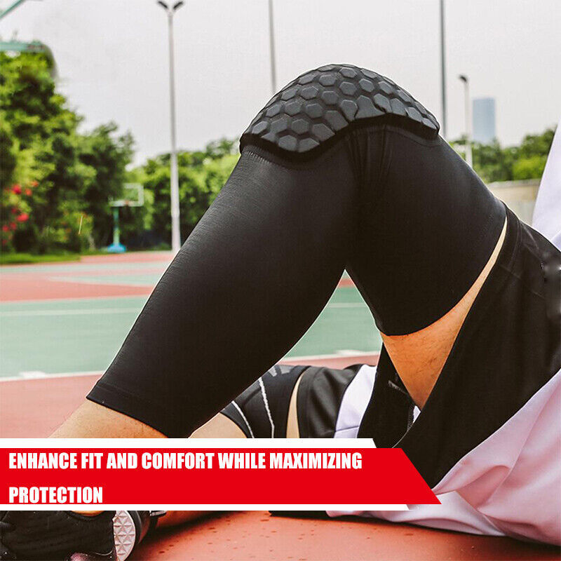 Basketball Knee Pads Compression Leg Sleeve Crashproof Protective Gear Men Women