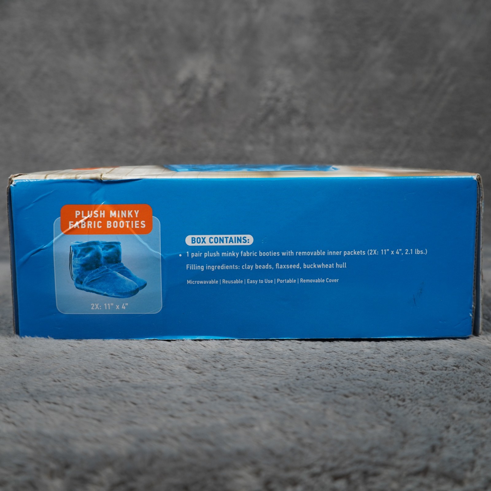 PhysioNatural Therapy Booties Natural Aromatherapy For Easing Pain Microwaveable