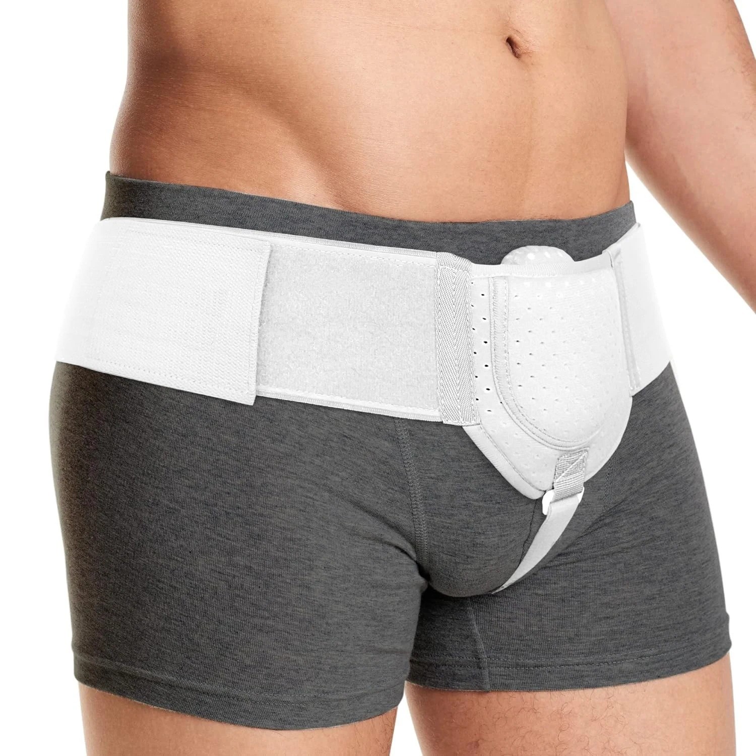 Inguinal Hernia Belt Medical Support Truss Brace Left Right Groin Guard Men