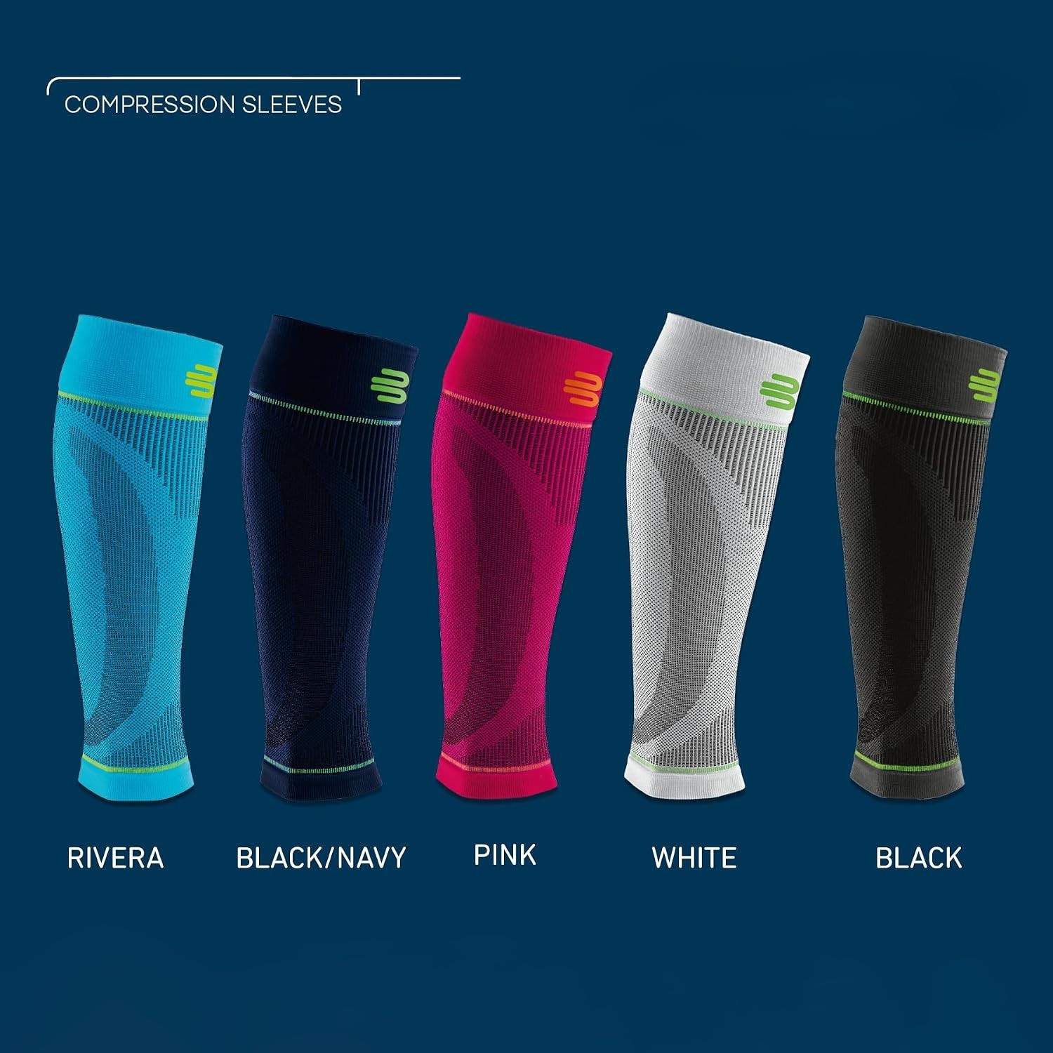 Breathable Leg Compression Sleeves – 1 Pair