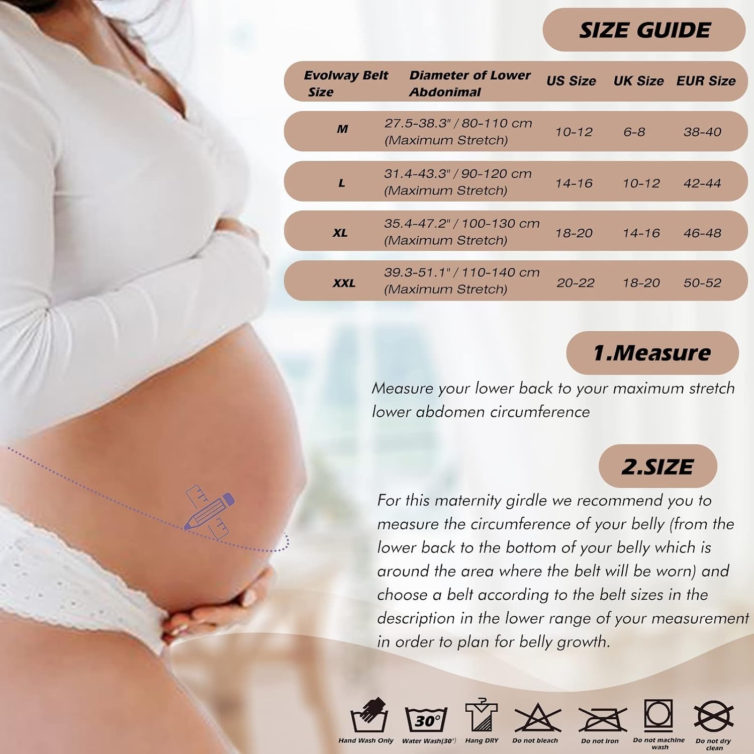 Bands Pregnant Women Maternity Belt Pregnancy Breathable Abdominal Binder Back