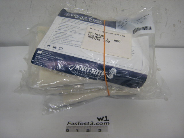 Virgin Wool Prosthetic Sock 1SPEC19138 9 x 5 x 19 Pack of 6