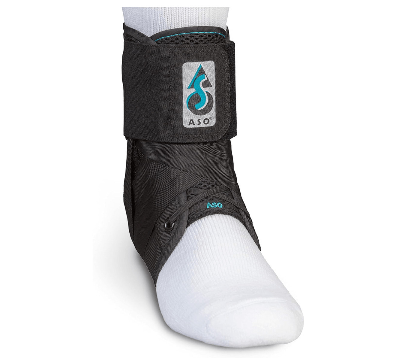 ASO Ankle Stabilizing Orthosis w/inserts (Large – Black)