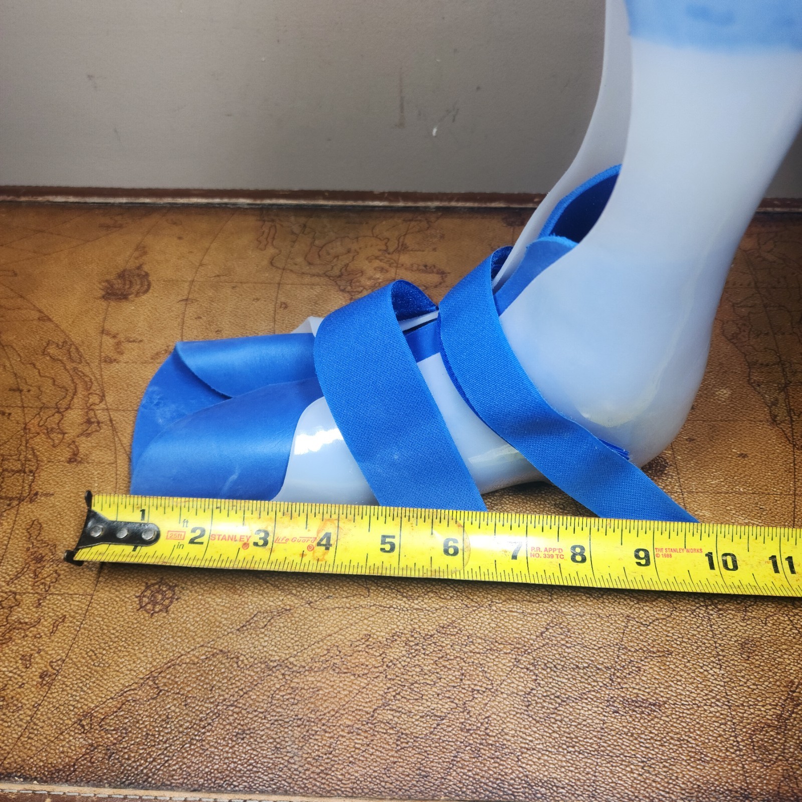 AFO KAFO Orthosis Hard Plastic Foot Support Ankle Brace Left Leg HiTEK