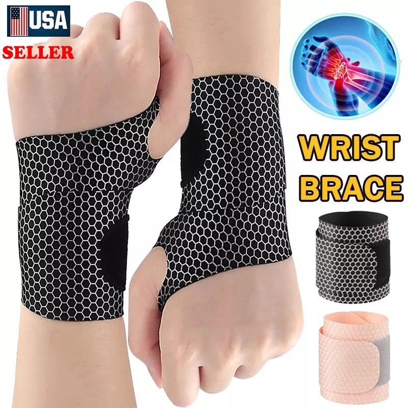 1-2x Wrist Brace,Wrist Support for Carpal Tunnel Pain Relief, Ulnar Brace Unisex