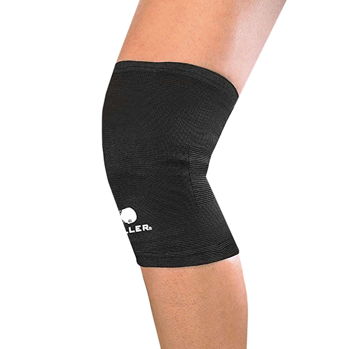 Mueller Sports Medicine Lightweight Elastic Knee Support Sleeve – Black