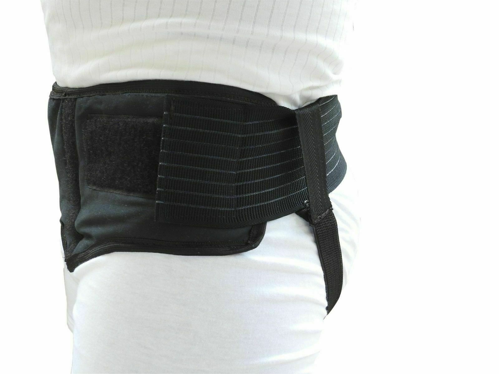 Inguinal Hernia Support Belt_With Adjustable Elastic & Double Truss Brace Pad-US