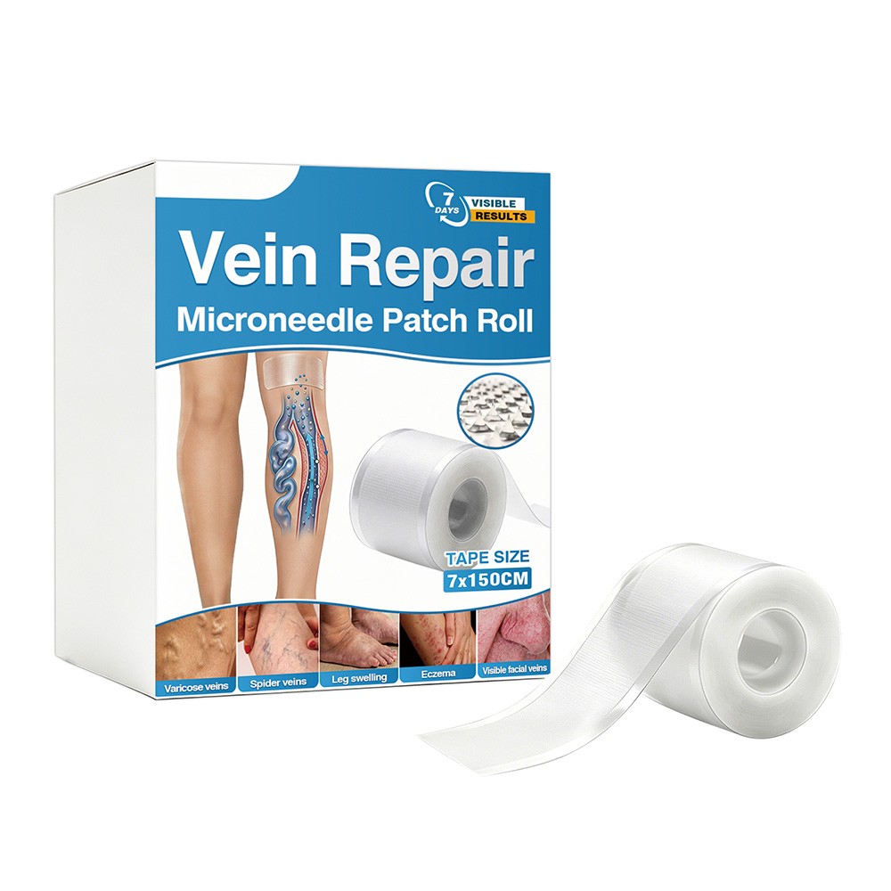 Vein Repair Microneedle Patch Roll Natural Post-Work Massaging Leg Skin Patches