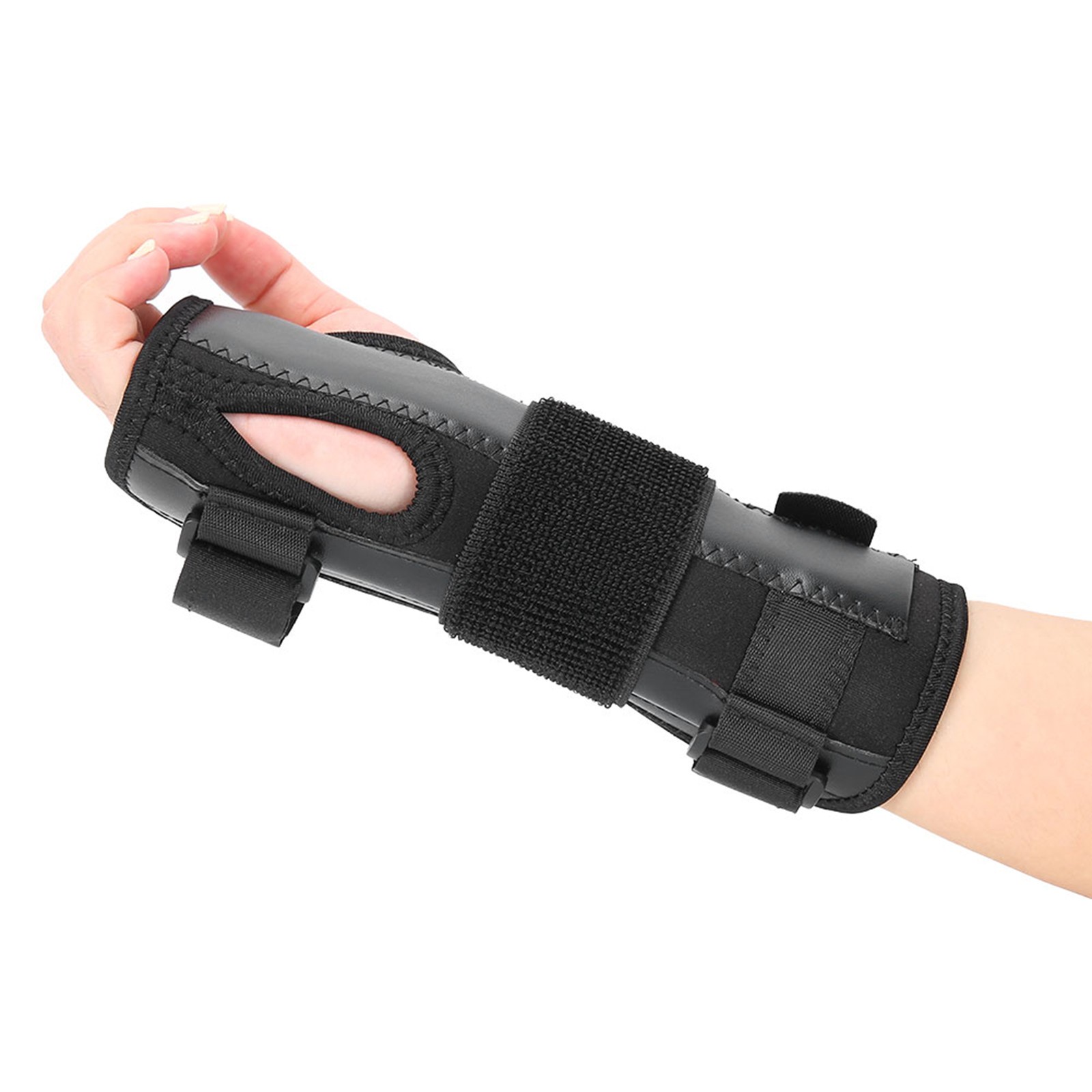 1pc Breathable Wrist Protector Pain Relief Guard For Men Black