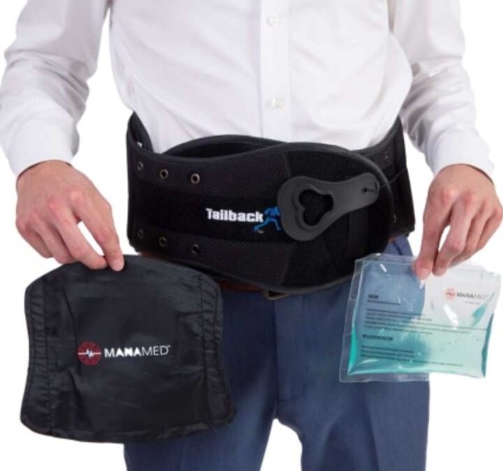 $249 MANAMED Tailback 50 Universal Back Brace Adjusts 25″-68″ TB050 New Sealed
