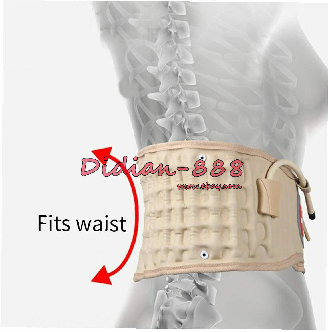 NEW Dr Ho’s Decompression Belt Back Brace Lumbar Support & Extender Belt Best