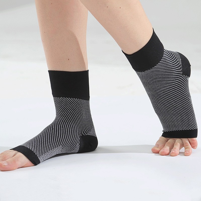 High Elasticity Ankle Protection Pressure Socks Sports Running Stretch Socks