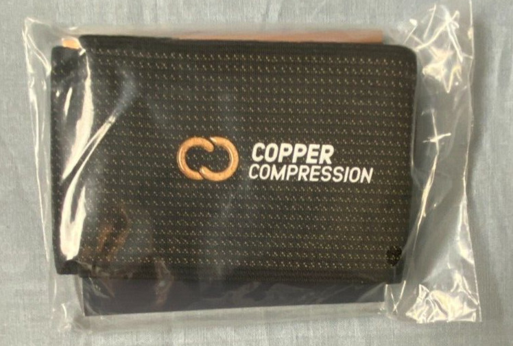 Copper Compression Arch Supports Sleeves 1 Pair One Size Unisex NEW