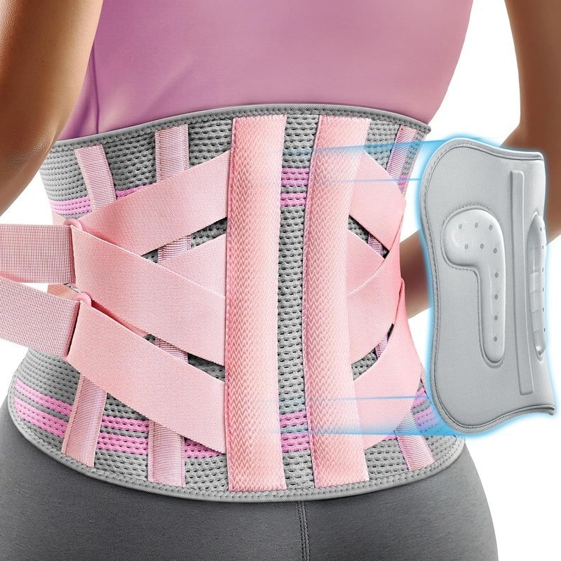 Women’s Back Support Brace Ergonomic Adjustable Pain Relief Sciatica Comfort New