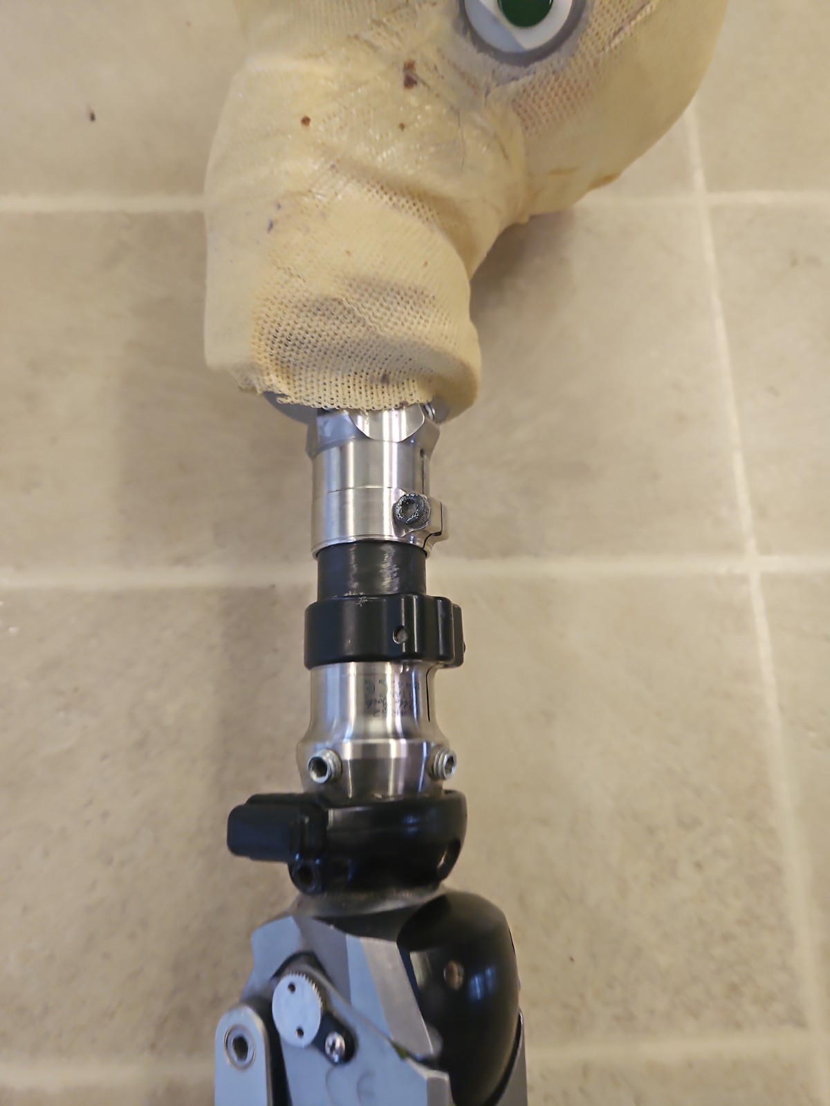Ottobock Above Knee Prosthetic Leg With 3R60 Knee and Foot.