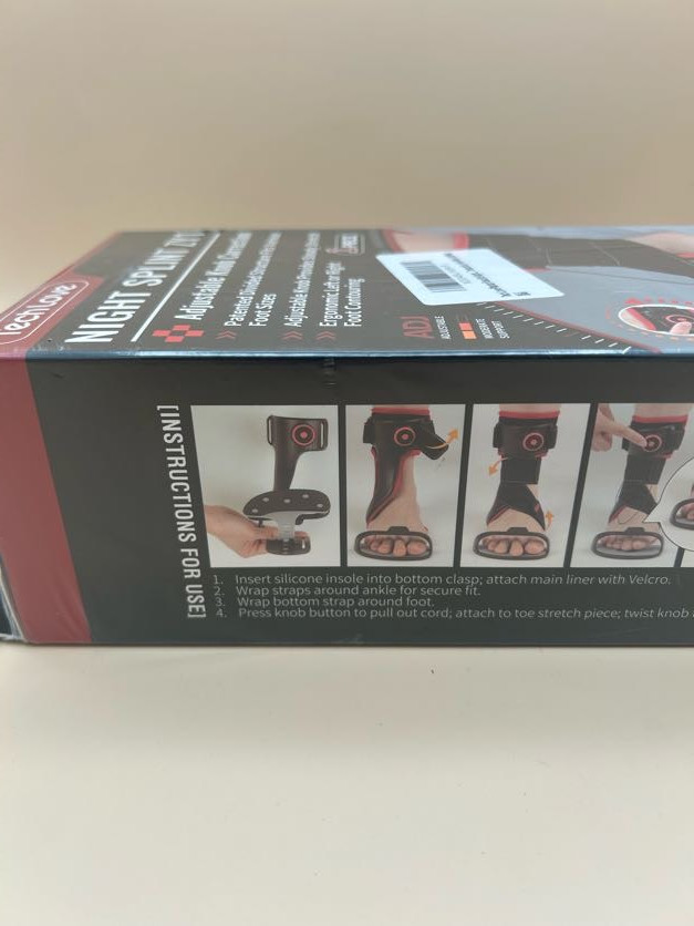 Tech Love Night Splint ZY1 – Adjustable Knob, Left/Right Foot Correction Support