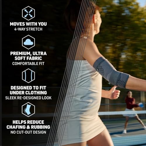ACE Brand Flex Comfort Compression Elbow Sleeve 208707, L/XL Large/X-Large