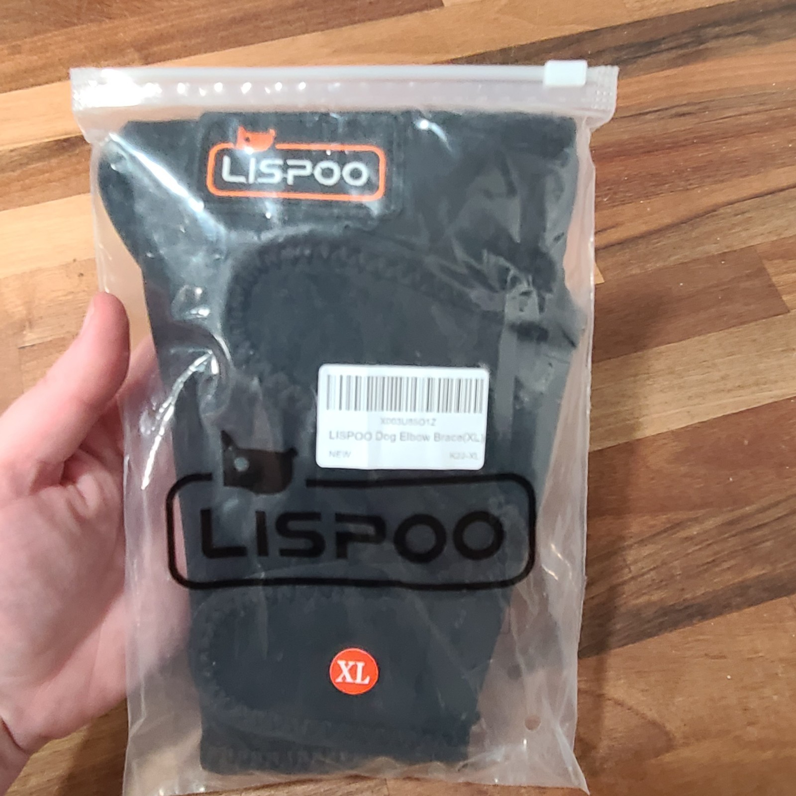 Lispoo Dog Elbow/ACL Brace Protector Pads Provides Elbow Support, XL NEW