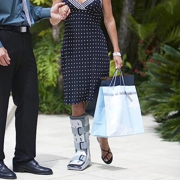 AirCast FP Walker Tall Walking Brace Small 01F-M Boot Foot Orthopedic 
