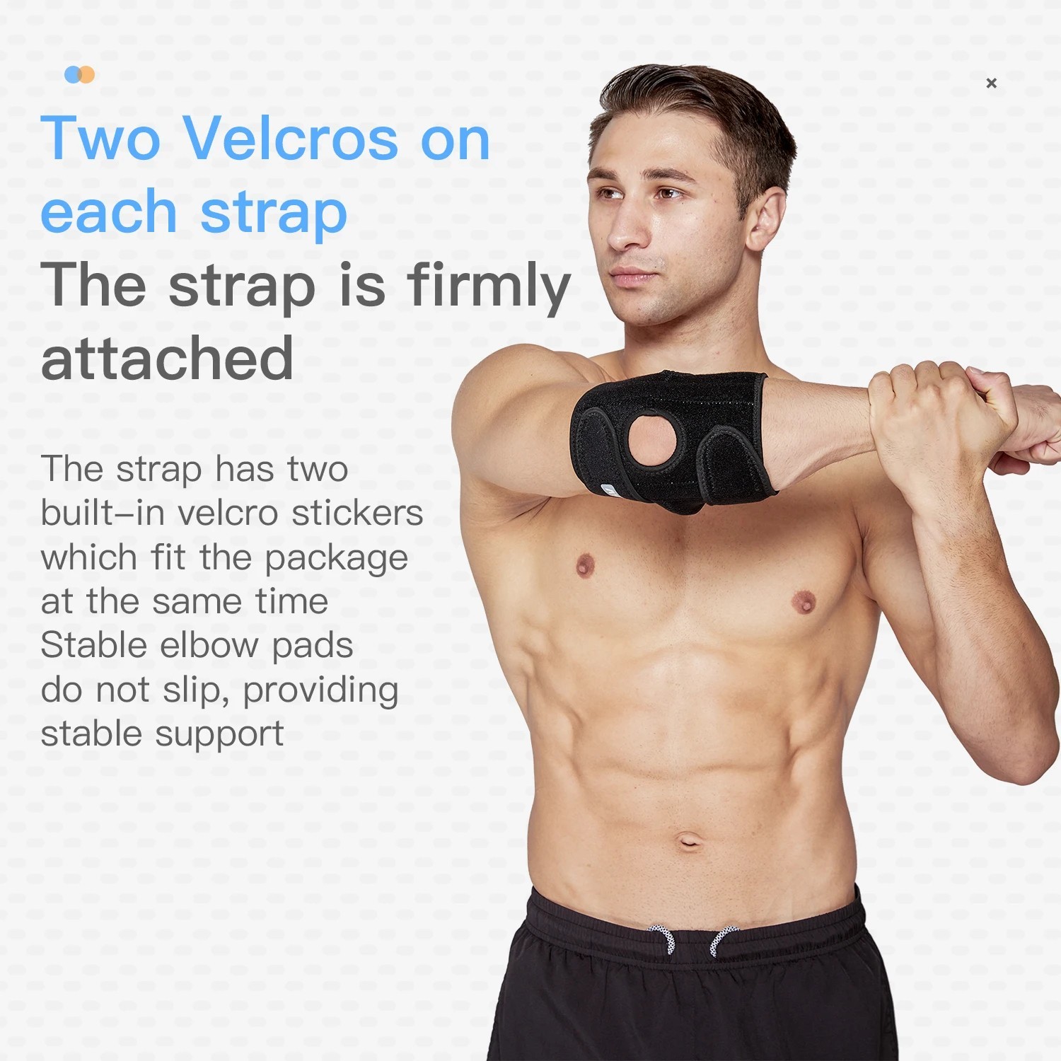 Adjustable Neoprene Elbow Brace Support Sleeve Sports Fitness Protector 1 Piece