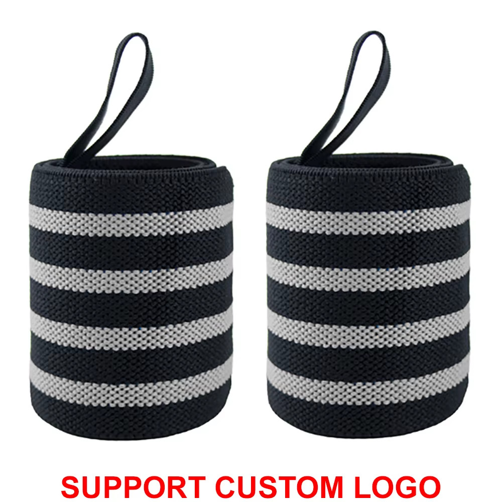 1 Pair Wristband Wrist Support Brace Straps Extra Strength Weight Lifting Wrist