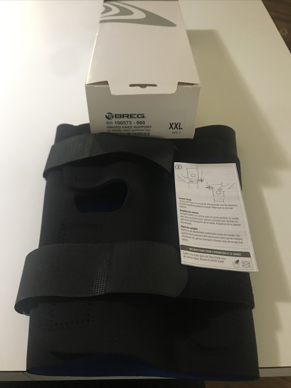 Set of 2-🇺🇸Breg XXL HC Hinged Knee Support-100573-060 New