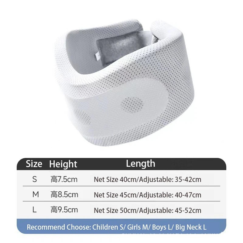 Adjustable Foam Neck Brace Soft Support Collar Travel Sleep Pain Relief