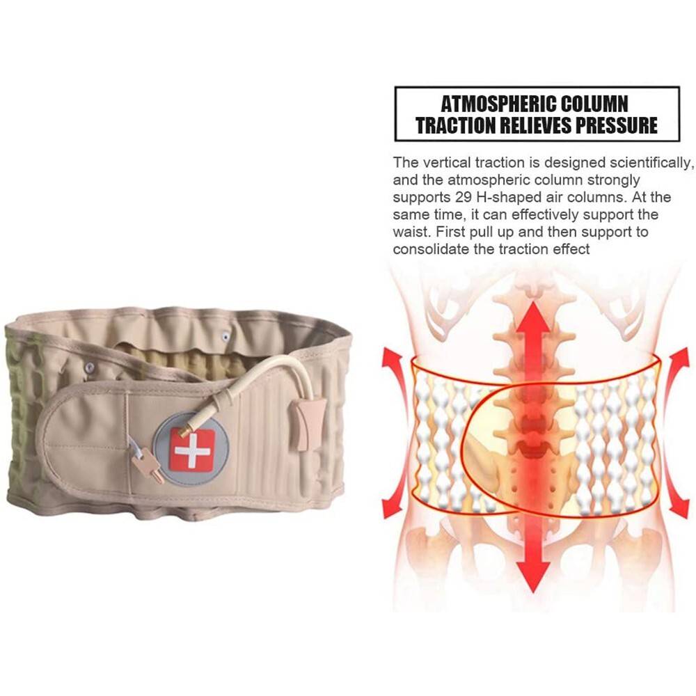 2026 Spine Decompression Back Belt Lumbar Support for Lower Back Pain Relief New