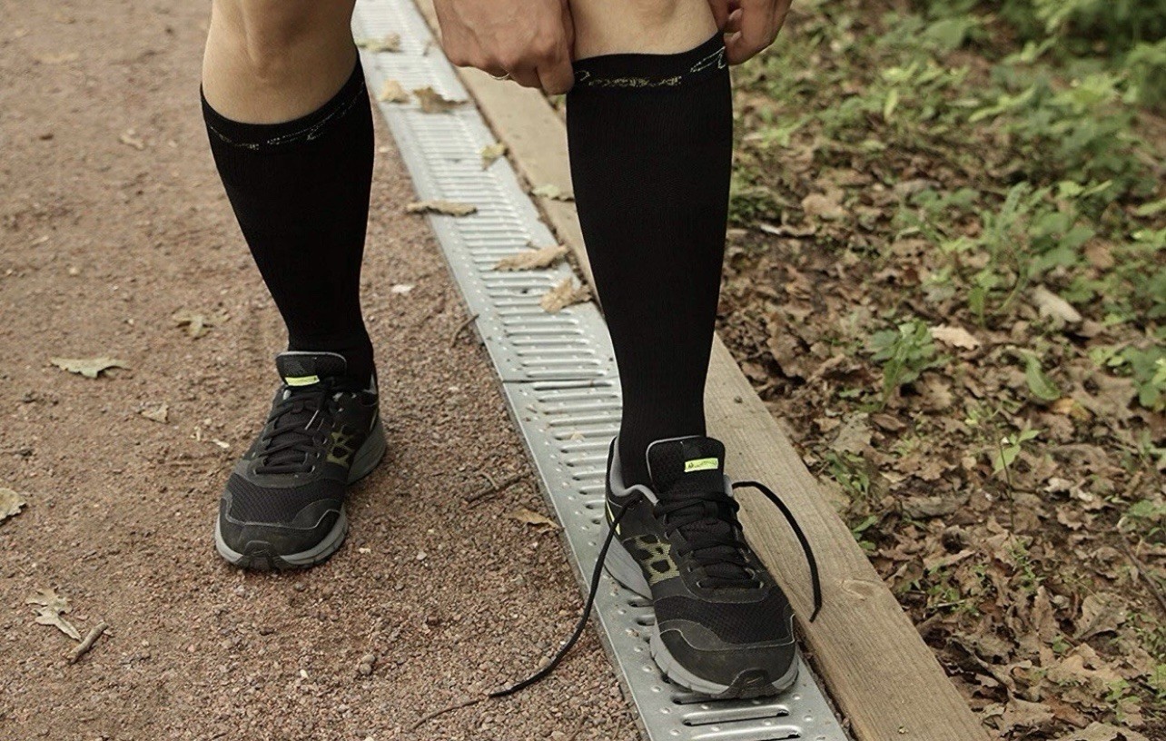 Unisex Sports & Maternity Compression Socks Running Shin Relief Circulation