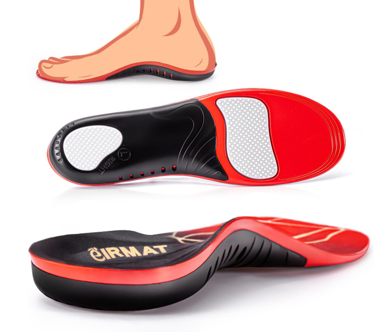 Plantar Fasciitis High Arch Support Insoles for Men Women, Arch Support Inserts