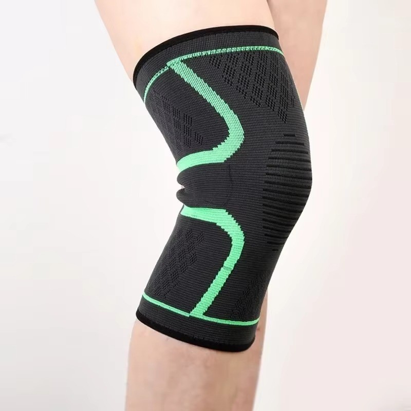 1x Knee Sleeves Copper Silver Compression Brace Support Sport Joint Injury Pain