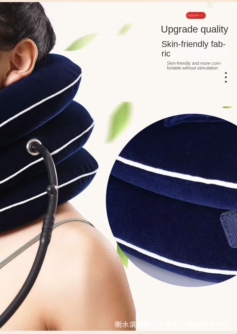 Inflatable Neck Brace Cervical Traction Device Neck Stretching Correction Neck