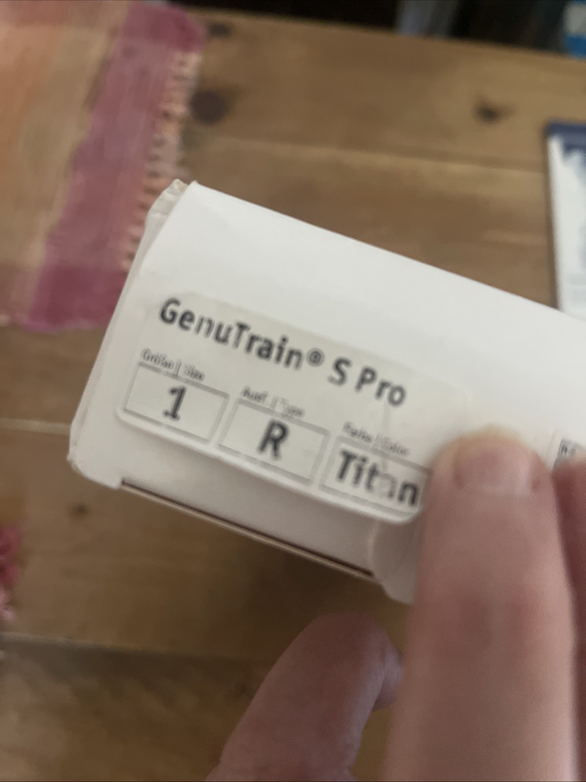 Kniebandage Bauerfeind GenuTrain S Pro Right Size 1