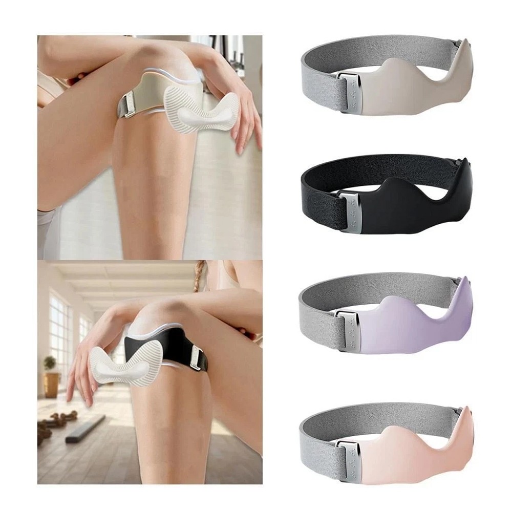 1PC Flex Wrap Silicone Patellar Tendon Support Strap Adjustable Knee Brace Strap