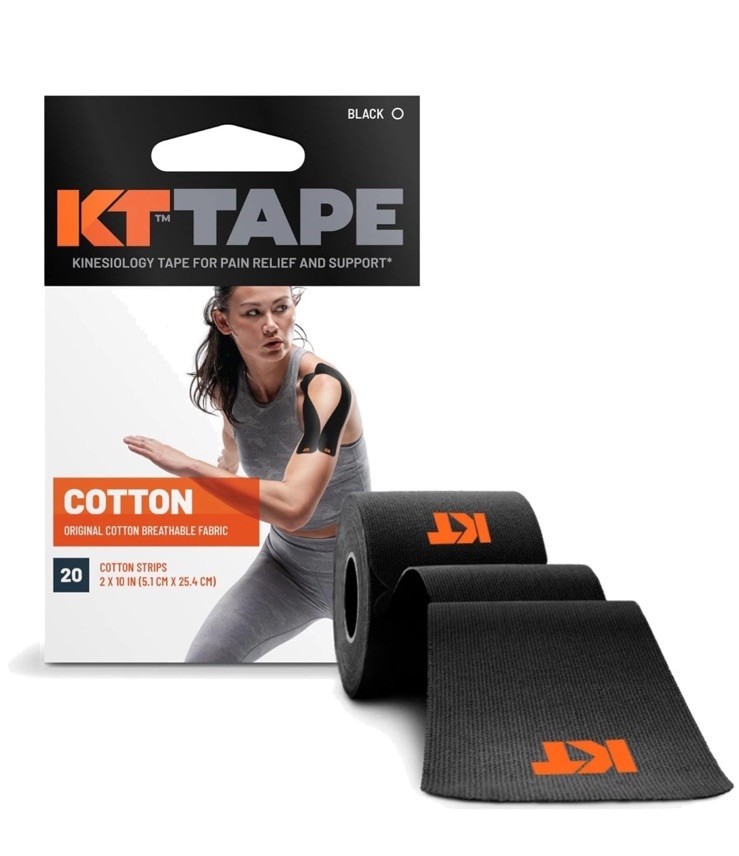 Elastic Cotton Kinesiology Tape – 20 Precut 10” Strips for Daily Pain Relief