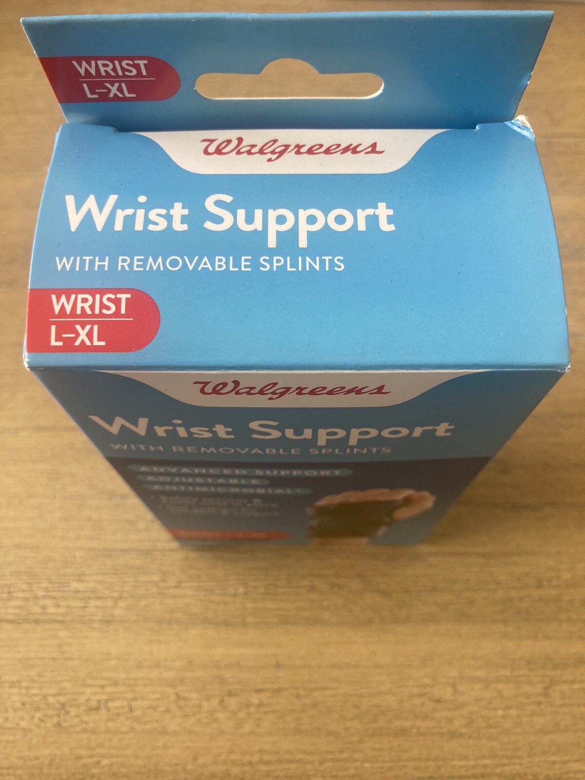 NEW Wrist Support Removable Splints, Advanced Support Anti microbial Adjustable