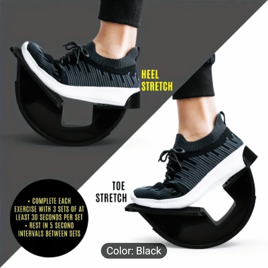Foot & Calf Stretcher (Black) 1PC